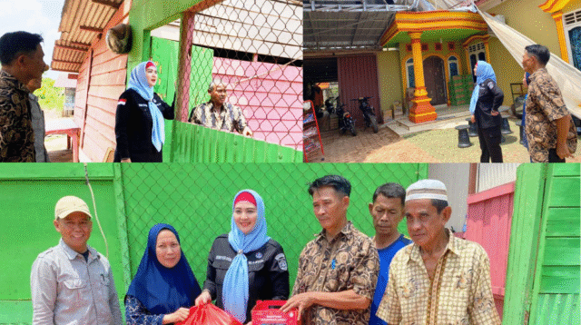 Foto: Wakil Bupati Basel Meninjau langsung kelokasi bencana alam