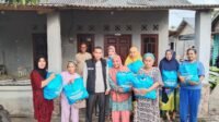 Foto: Tim Baher Bersama PT Timah Salurkan Paket Sembako